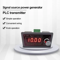 Signal Source Signal Generator, Corrente Tensão Transmissor Calibrador, Proteção de Corrente Constante, DC 12V, 24V, 0-10V