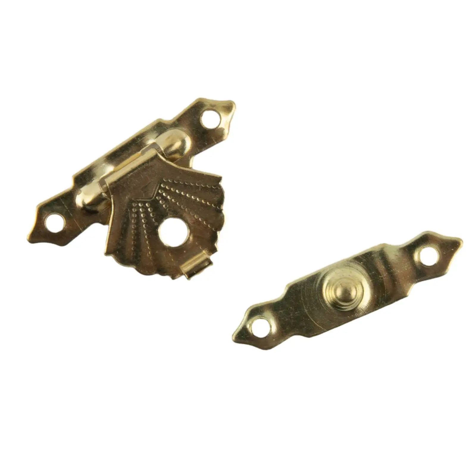 

10 Pcs Iron Padlock Hasps Latch Clasp Locks with Vintage Design for Wooden Boxes Jewelry Cases and Toolbox Accessories