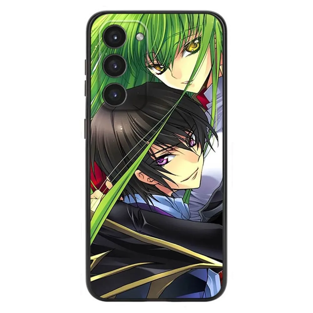 Anime Code G-Geass Phone Case For Samsung Galaxy A20,A21s,A22,A31,A32,A52,A53,A72,73,A80,A91 Soft Liquid Silicone Black Cover