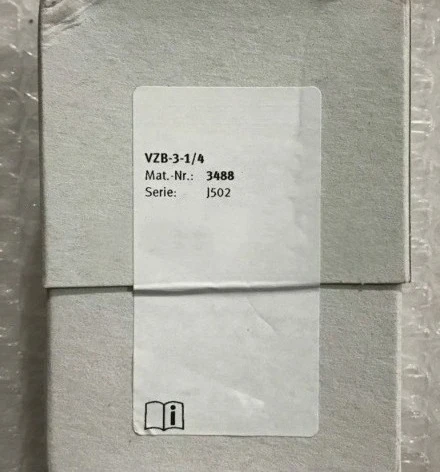 Brand New OriginalVZB-3-1/4 Fast Transport