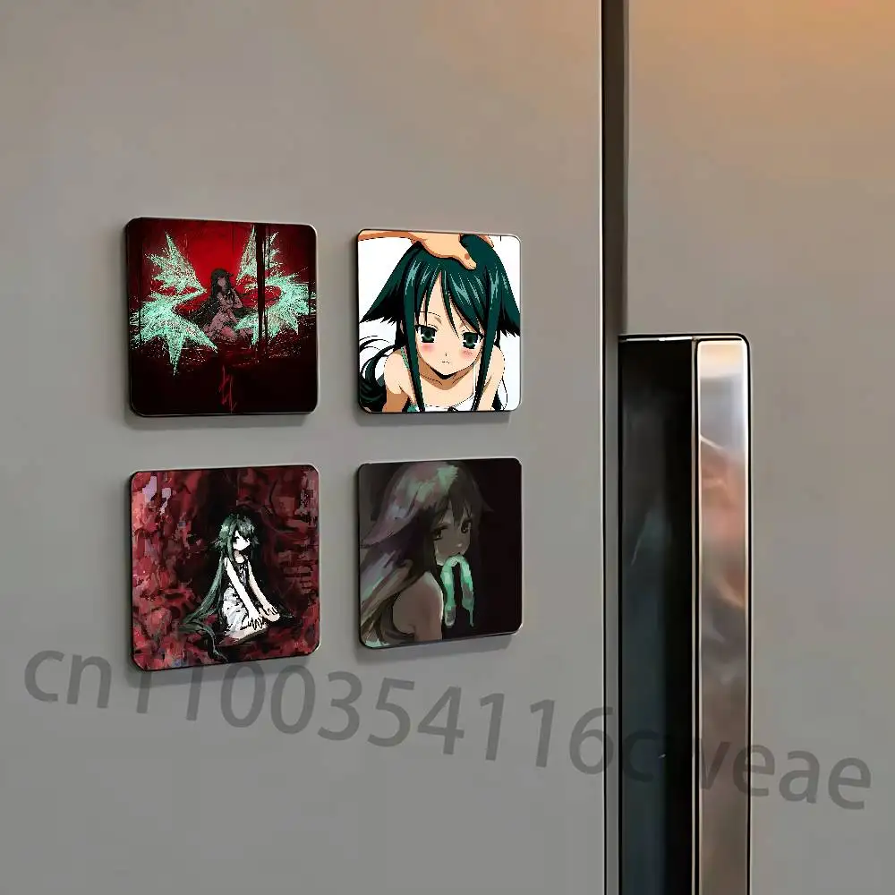 Saya No Uta The Song of Saya Fridge Magnets Refrigerator Card Kitchen Metal Icebox Cabinet Magnetic Cards