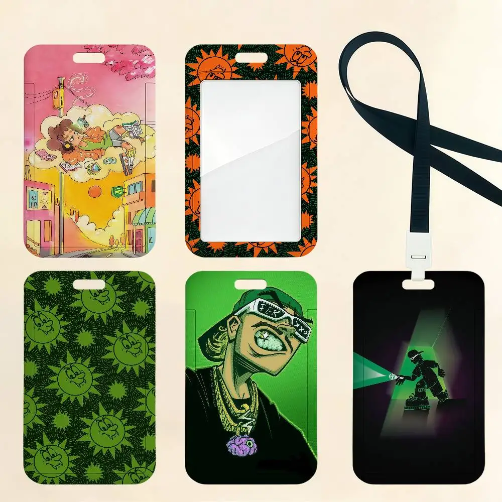 Ferxxo Feid Singe Card Holder Cardcase Home Use Bank Credit Student ID Subway Work Permit Protective Sleeve