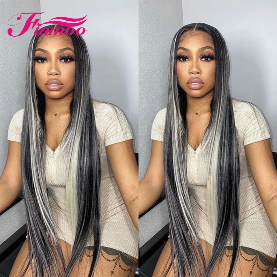 Oreo 613 Highlight Lace Front Wig Human Hair Wig For Woman 13x4 Lace Frontal Blonde Lace Front Wig Body Wave Wig Pre Plucked