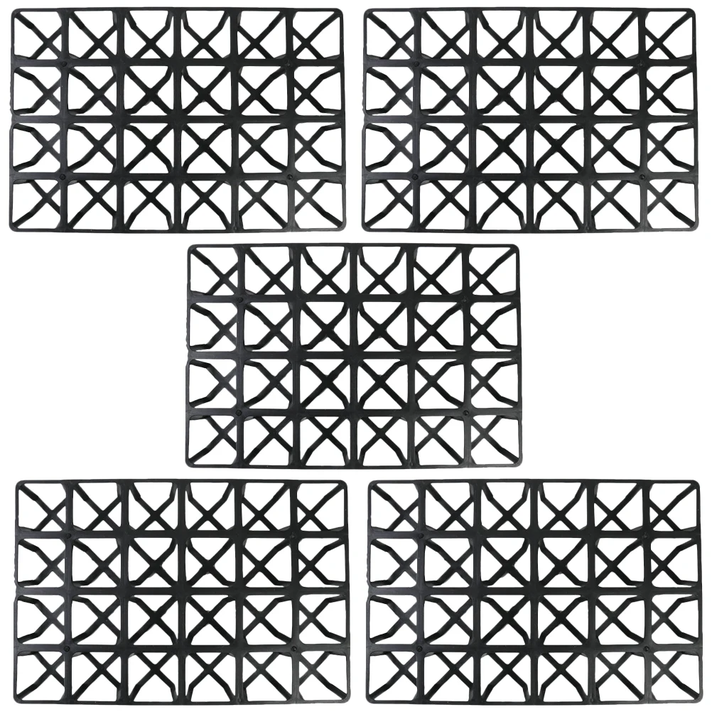 

5Pcs Nursery Pot Brackets Plastic Planting Stands Holder 24-Hole Growing Trays Garden Seedling Propagation