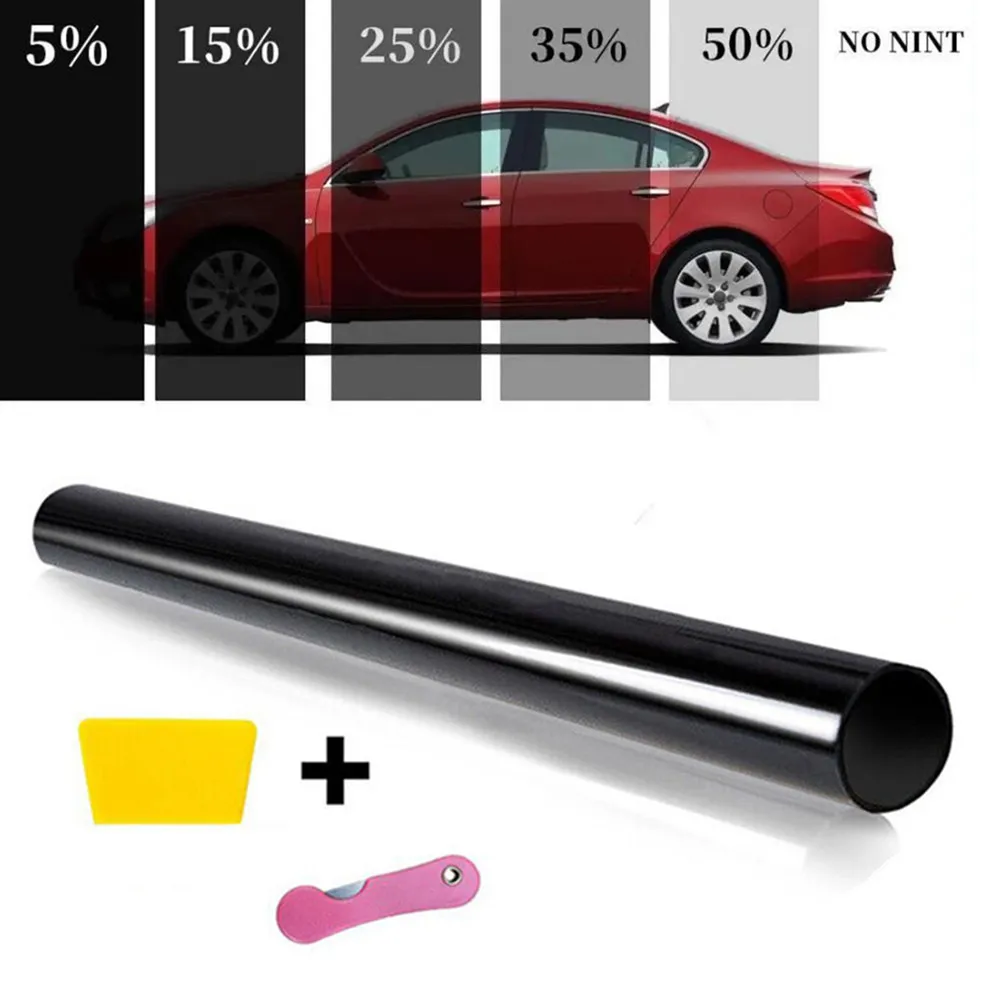 New 3Mx50CM Uncut Roll Window Tint Film Car Home Office Glass Solar UV Protector Sticker Films Window Privacy Film