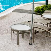 Pool Umbrella Stabilizer Adapter 4X Umbrella Pole Stabilizer Threaded Adapter Multi-use Base Insert Anti-Skidding Hole Plugs
