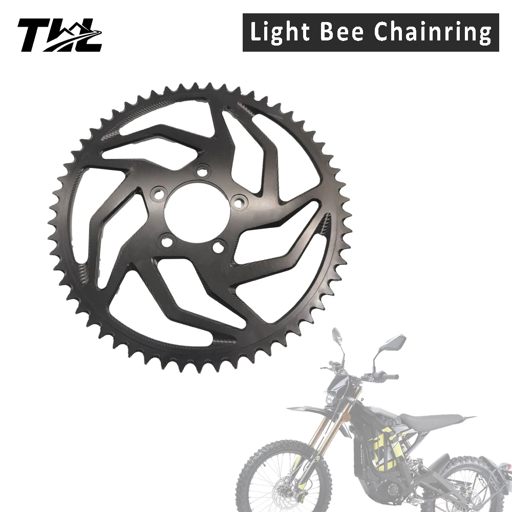 58 Teeth Chainring 7075 Aluminum Alloy For Surron Light Bee / 79 Bike & Other Motorcycles Enhanced Parts for Electric Dirt Bikes