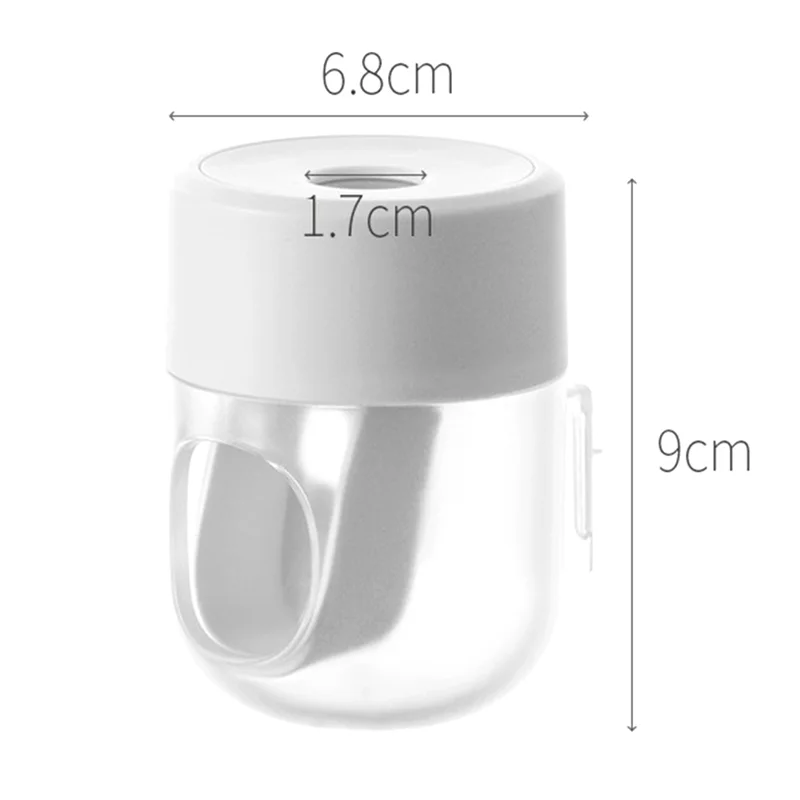 A03I-Toothpaste Dispenser Wall Mounted Automatic Toothpaste Squeezer Dust-Proof Toothbrush Holder Bathroom Accessories Parts Set