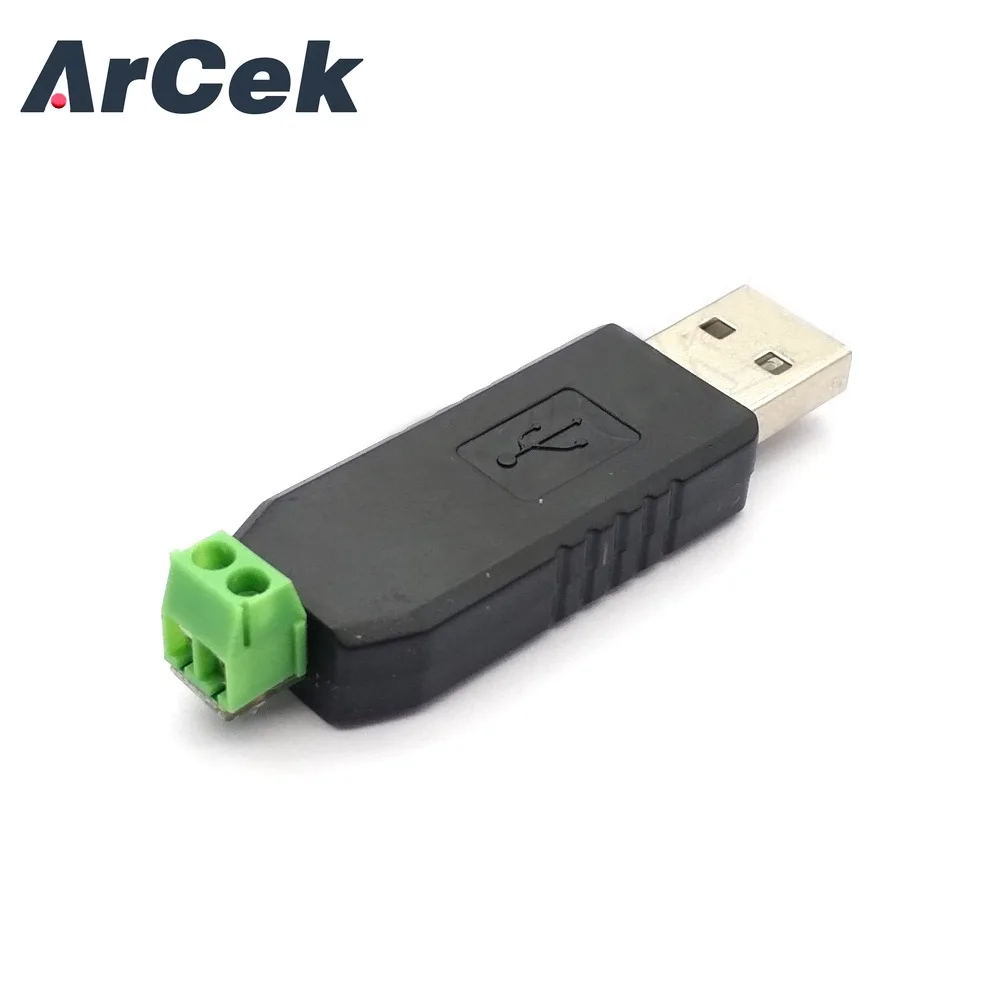 Adaptador Conversor USB para RS485, Suporta Win7 XP Vista Linux Mac OS, WinCE5.0