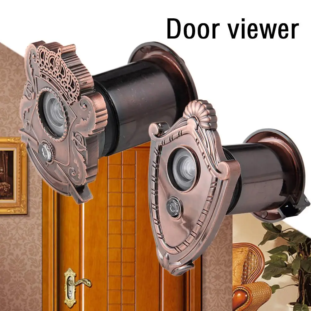 35mm High Quality Anti-theft Doorbell 2 In 1 Cat Eye Angle Adjustable Viewer 220 With Door Degree Doorbell Wide Peephole