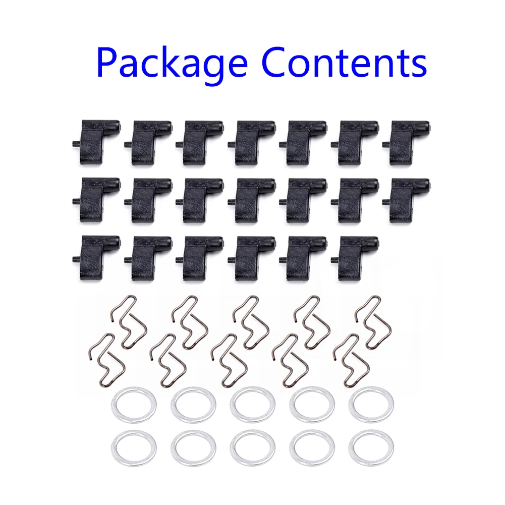 10 Set Recoil Starter Pawl Dog Spring Washer Kits 11251957200 For Sthil 017 018 MS170 MS180 MS260 MS270 MS290 MS310 MS340 MS360