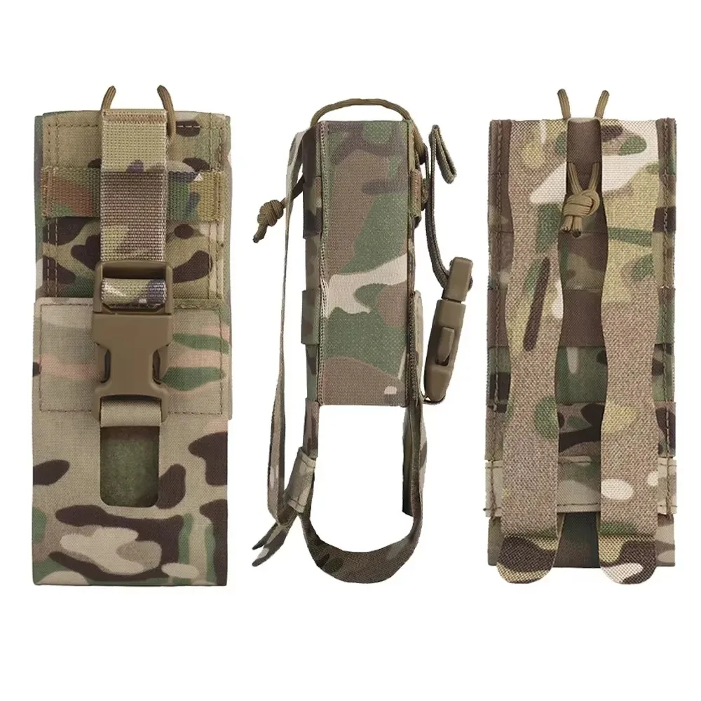 Tactical MOLLE Radio Pouch Walkie Talkie Holder Universal Interphone Bag MPU5 PRC 152 163 148 Airsoft Vest