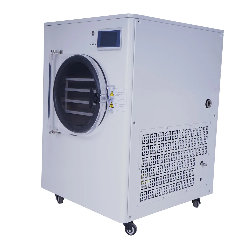 Small household freeze dryer pet food fruit vacuum freeze dryer equipment