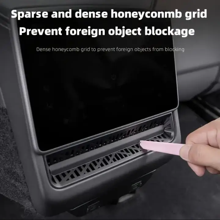 

Seat Bottom Protective Cover For Tesla Model Y 2025+And Model 3 Easy To Install To Prevent Items From Entering Under The Seat