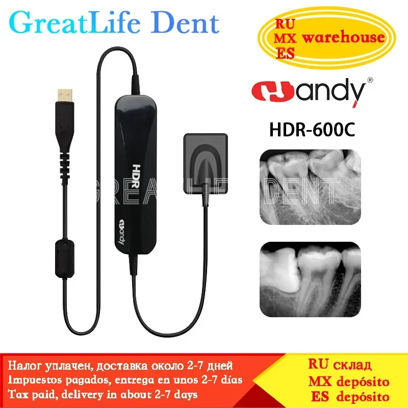 Mexico RU EU In Stock GreatLife Waterproof Original Nanopix Rvg Intraoral Imaging System Digital Dental Sensor X-Ray Rvg Image