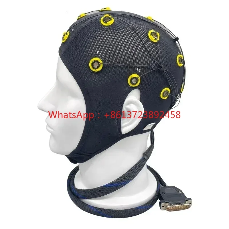 

BESDATA Comfortable Reusable EEG Template Cap Dry Eeg Electrode Cap For Medical Examination