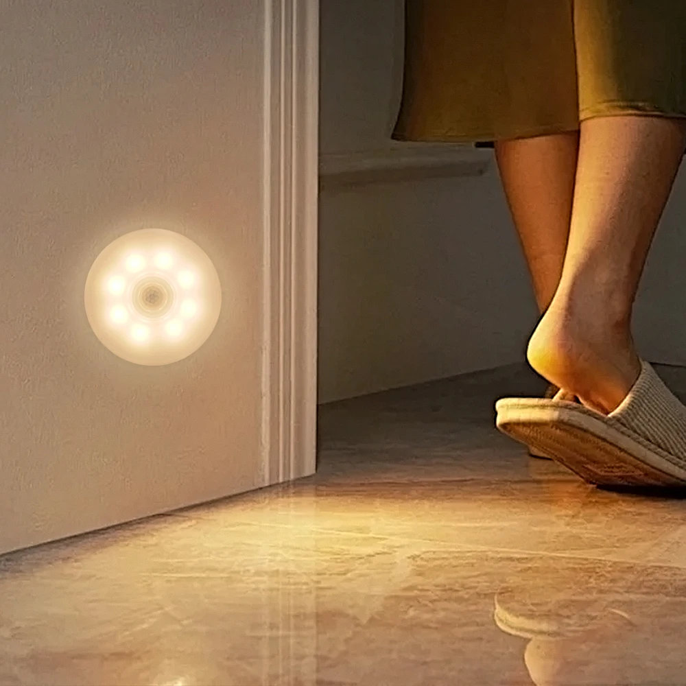 Wall Art Lamp Home Bathroom Sink Emergency Light Interior Decoration Light Fixture Kitchen Rechargeable Led Lamp Sensor Movement