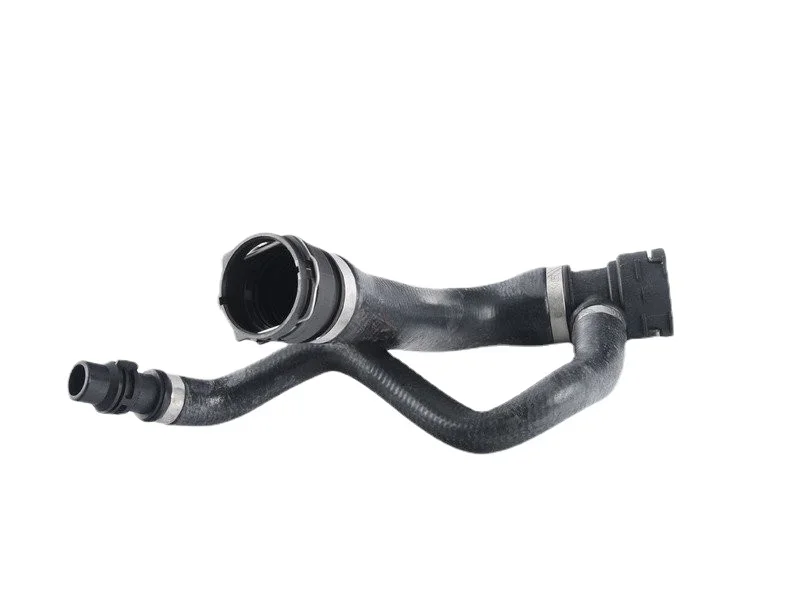 Selang Radiator Atas dengan Selang Ventilasi Selang 3 Arah untuk 07-10 BMW E70 X5 3.0si 17127537107