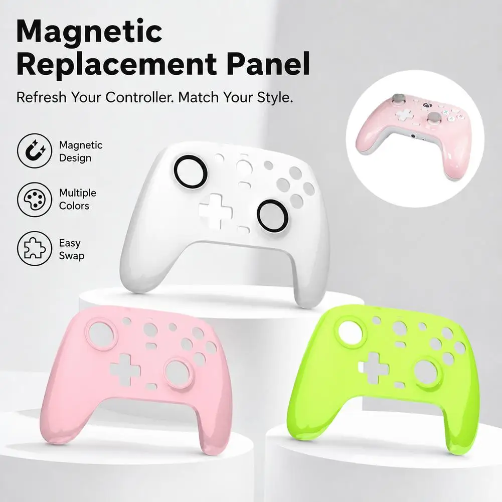 Game Controller Magnetic Replacement Panel For GameSir G7 / G7 SE Hard Shell Front Panel Cover Game Controller Shell Accessories