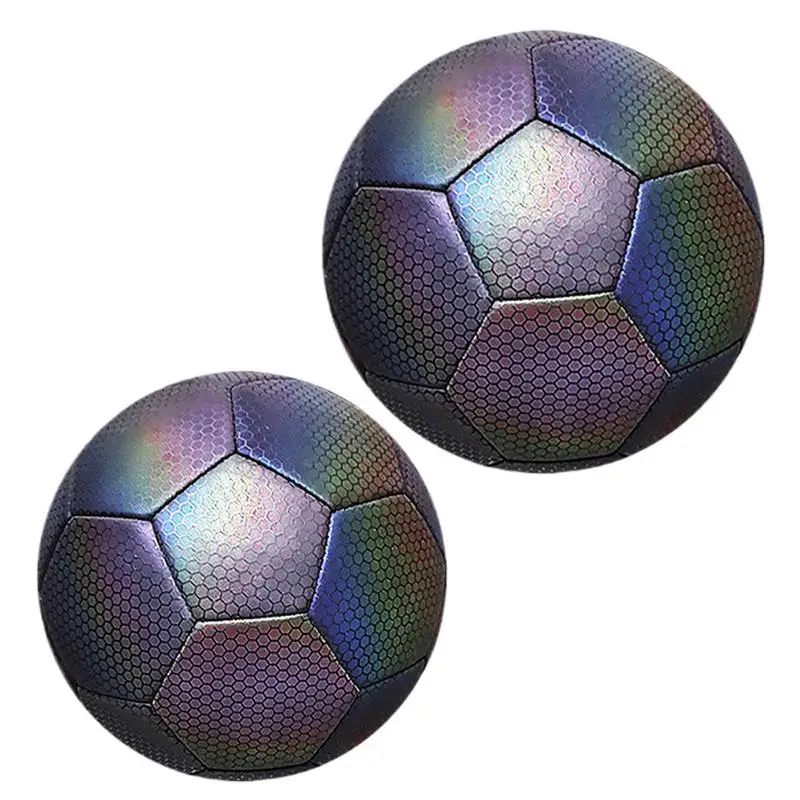 

Bright Football Light Up Football Reflective Glowing Football Light Up Football Soccer Glowing In The Dark Football Toy For