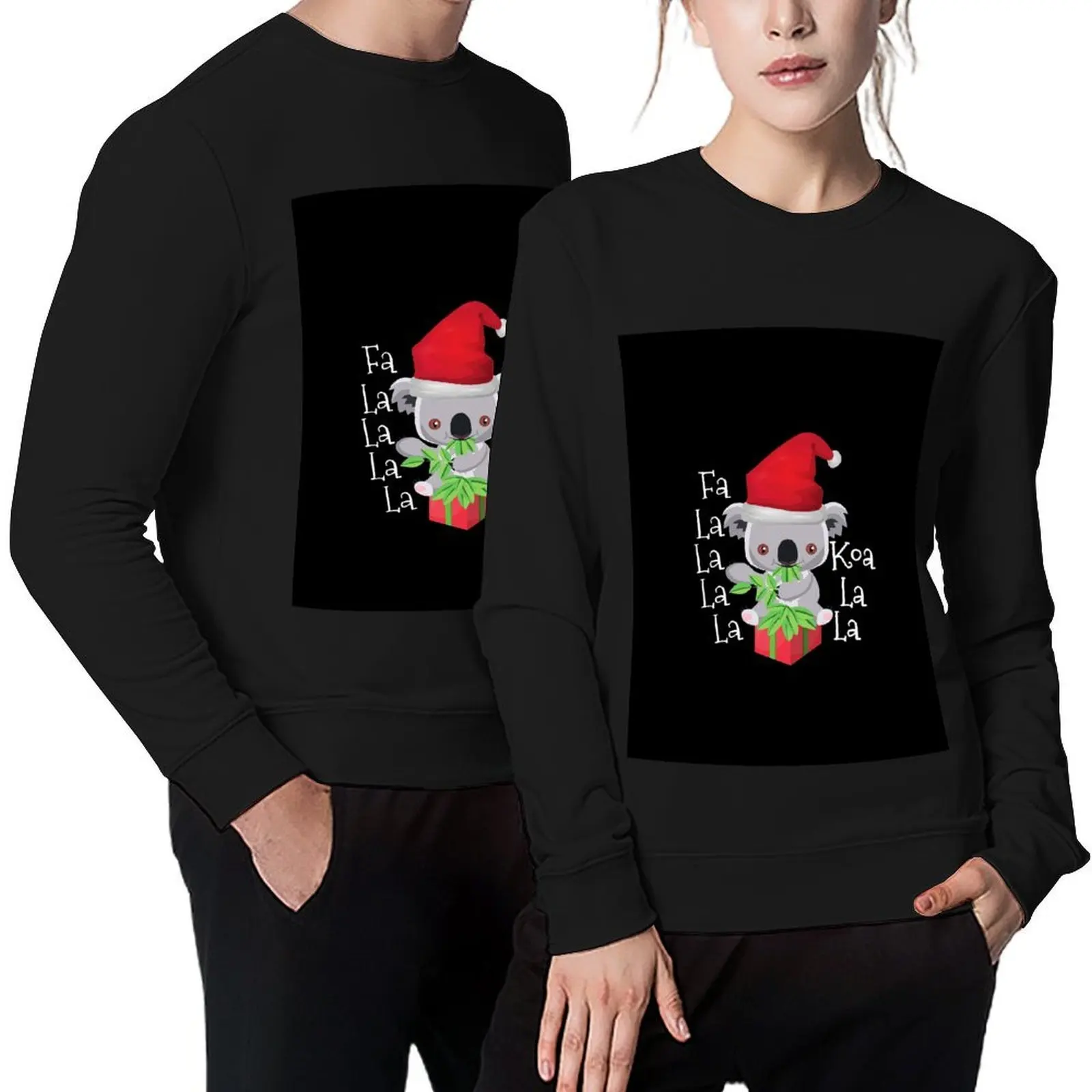 

Fa La La La Koa Christmas Koala Bear Pullover autumn jacket men mens designer clothes korean clothes hooded sweatshirts