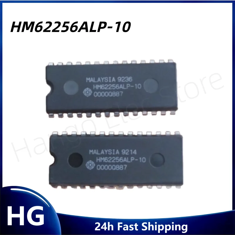 10PCS/HM62256ALP-10 dual in-line chip memory IC is a brand-new, original imported genuine product