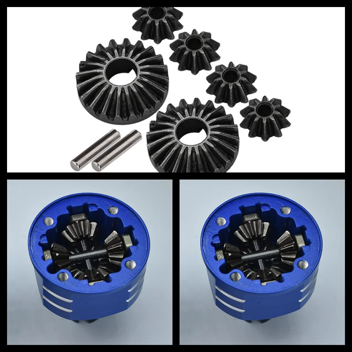 GPM TRAXXAS 1/8 Sledge For Carbon Steel Front/Center/Rear Differential Gear