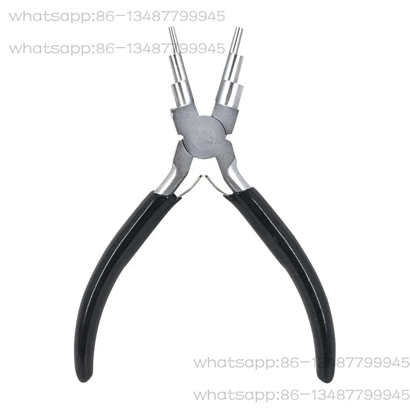 MM's Glass Tool Store  Jewelry  Special 6 Six-segment Pliers Round Nozzle Knotted Pliers Creative Handmade Tools Winding Rod