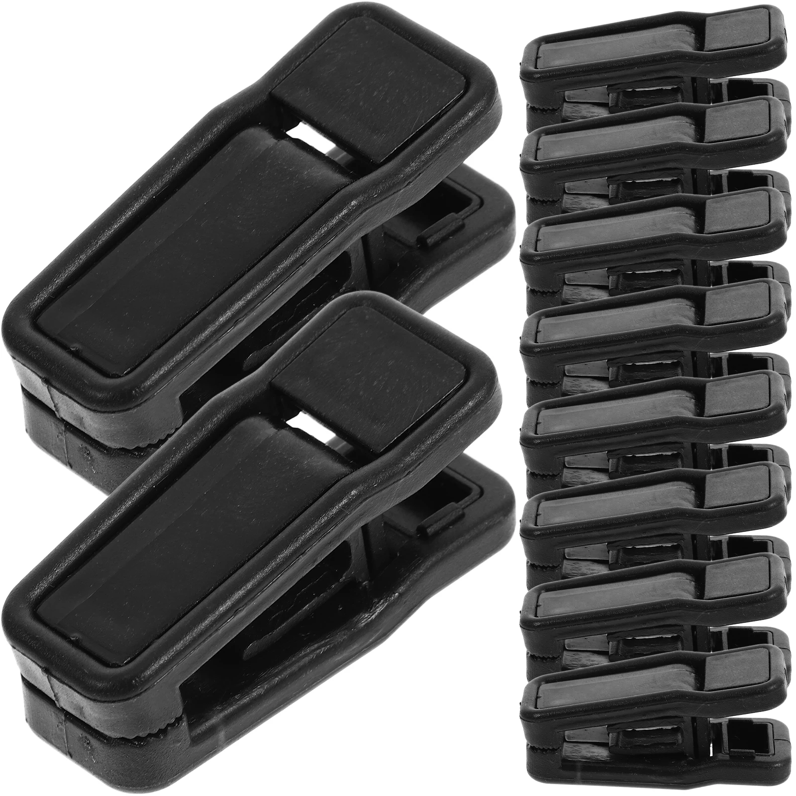 

20pcs Windproof Hanger Clips Sturdy ABS POM Clothespins for Skirts Trousers Sheets Blankets Home Laundry Storage