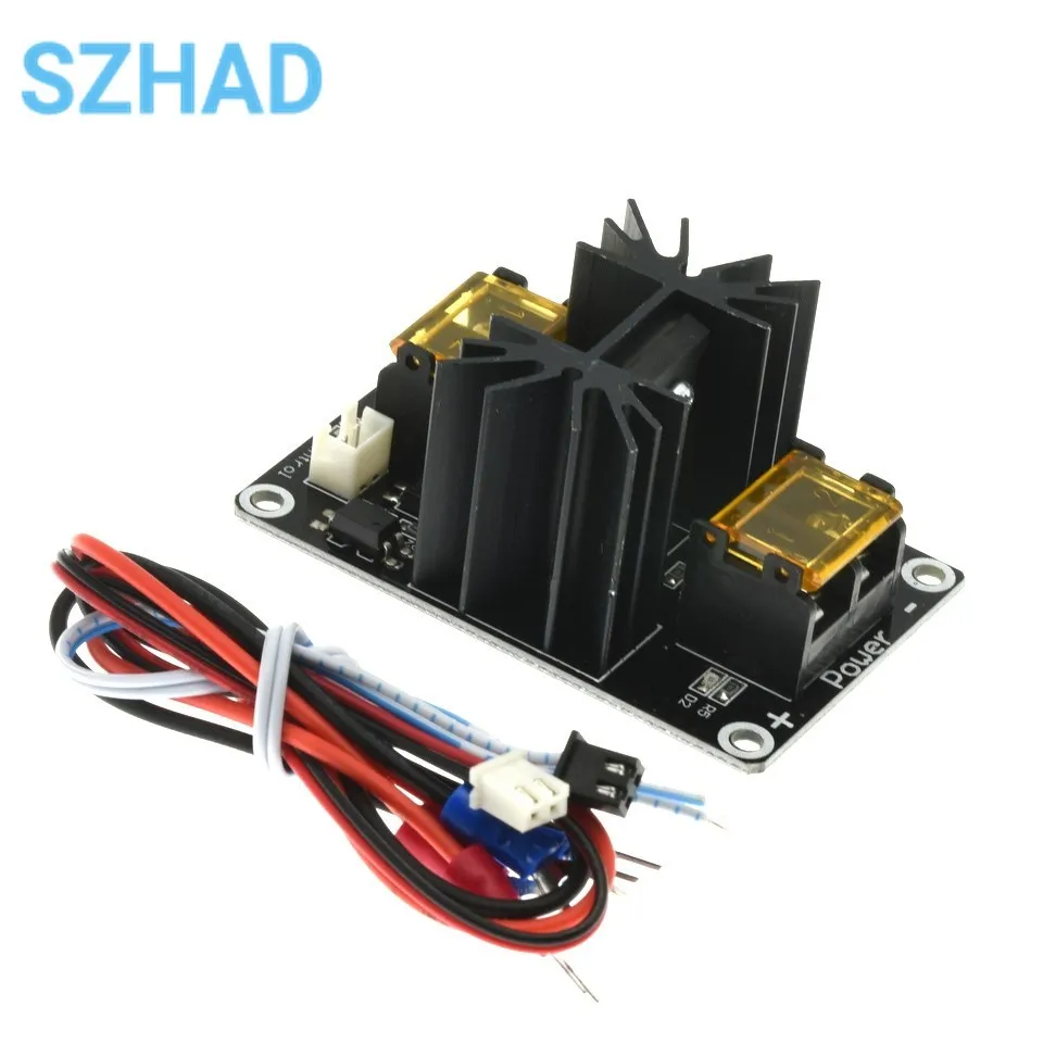 3D printer part Heat Bed Power Module Hot Bed Power Expansion Board High Current Load Module Mos Tube with Cables