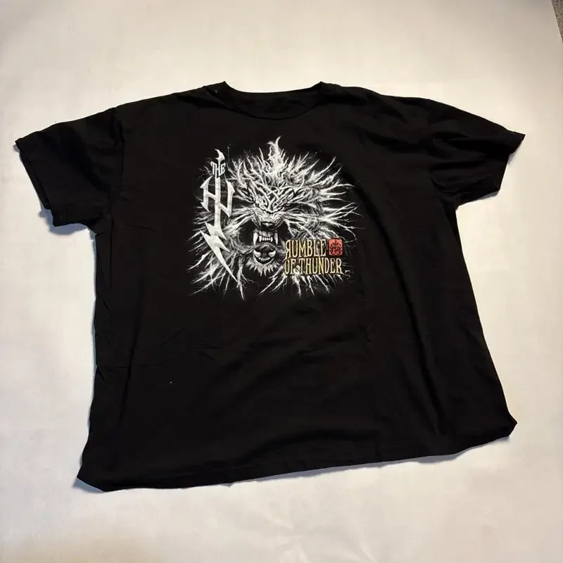 Band T Shirt Tour The Hu Rumble Of Thunder 22 Äô Used 3Xl