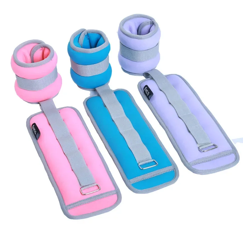 Pesas para mano, muñeca, pierna, brazo, tobillo, equipo de ejercicio con correas ajustables para caminar, Fitness, gimnasio, Yoga, Pilates, aeróbic