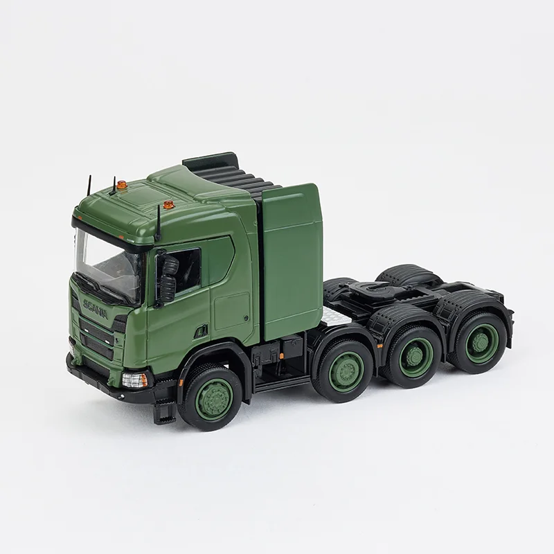 MASSDI Diecast 1:64 skala R650 Przyczepa Płaska Liberate The CA30 Ciężarówka Model Samochodu ze Stopu Metali Kolekcja Zabawek dla Chłopców