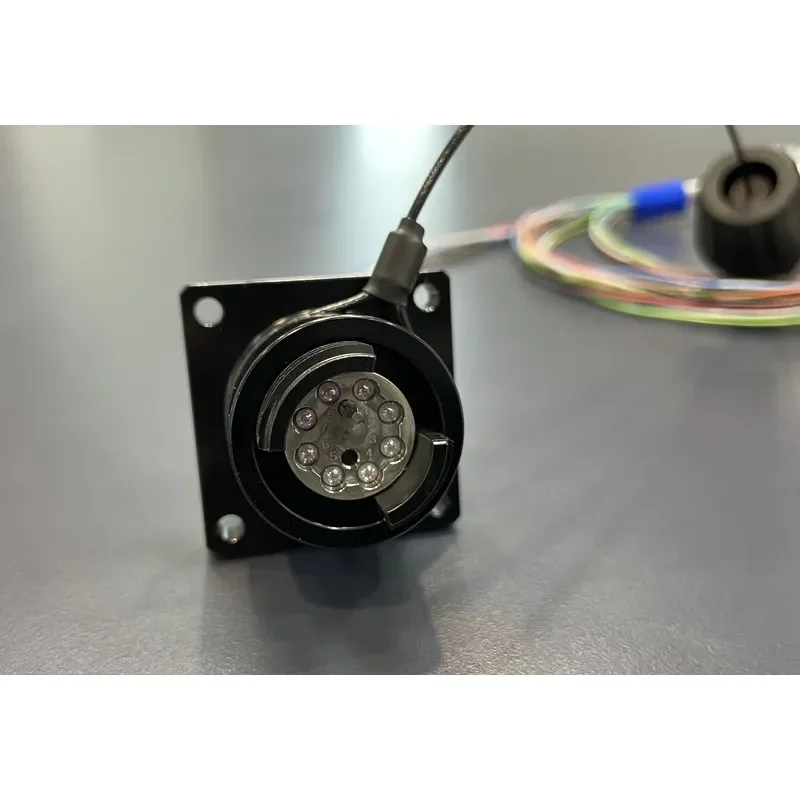 6 Cores 8cores Expanded beam Junior optical connector Plug/Socket Terminated onArmored field cable with cable drum
