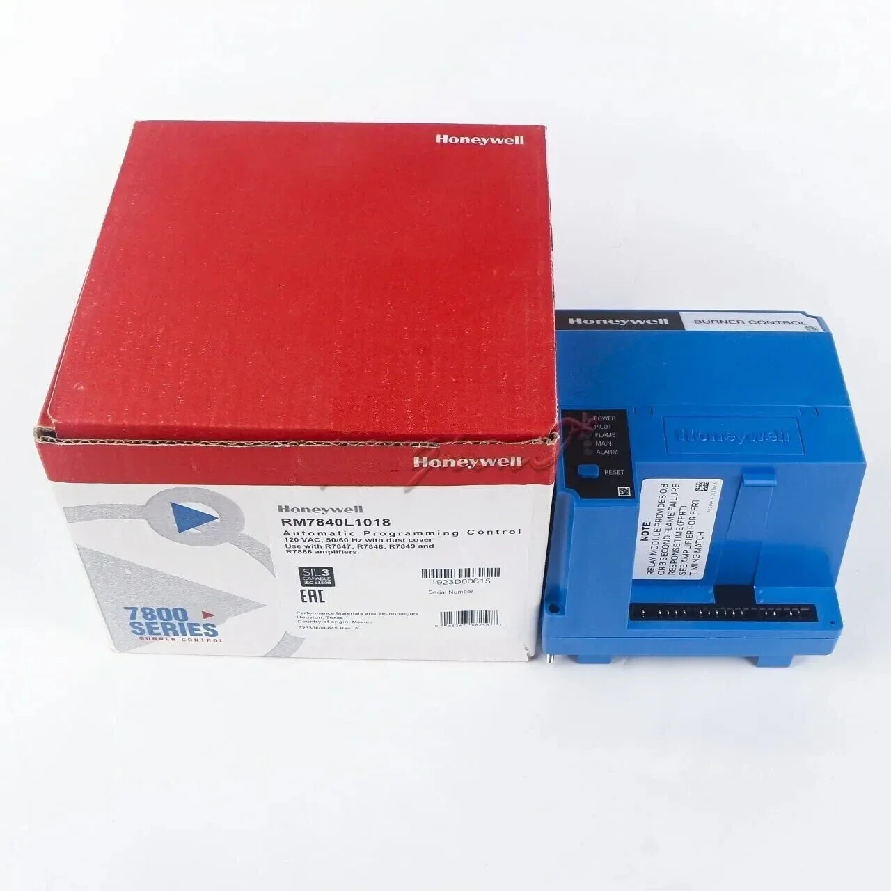 American HONEYWELL combustion safety controller RM7840L1018