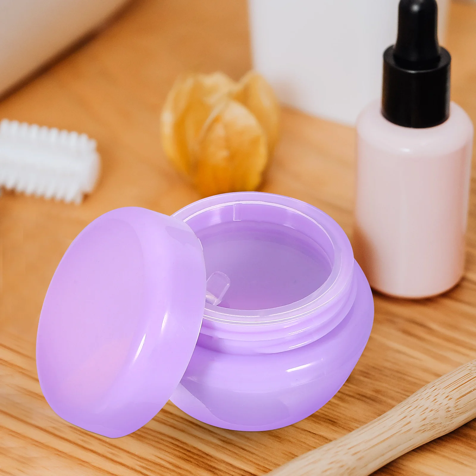 10 Stück Reise-Cremegläser, tragbar, auslaufsicher, kleine Flaschen, Kunststoff, nachfüllbar, Make-up-Creme-Behälter, Flaschen