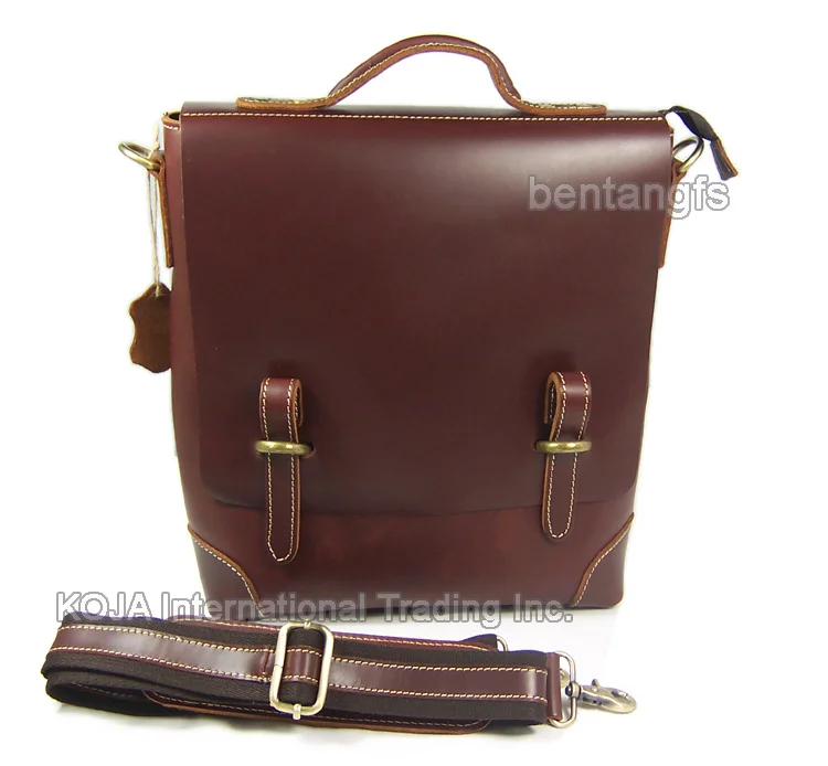 Italian Genuine Luxury Leather Briefcase men business bag attache case male office laptop Tote M303