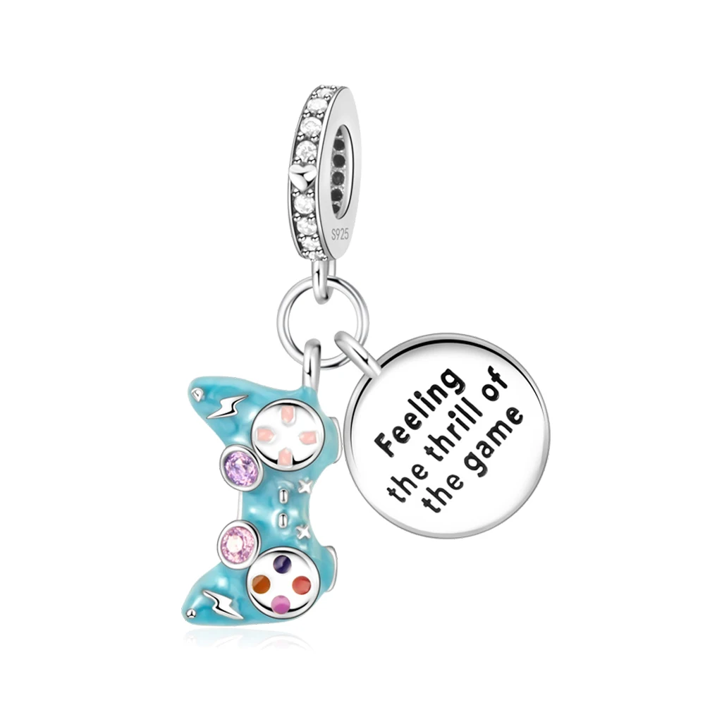 Pan Charms Original Games Console Dangle Charm Bracelet Pendant Jewelry