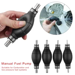 1PC 6mm/8mm/10mm/12mm Fuel Pump Rubber Aluminum Hand Fuel Pump Line Hand Primer Bulb All Fuels For Car Boat Marine Outboard