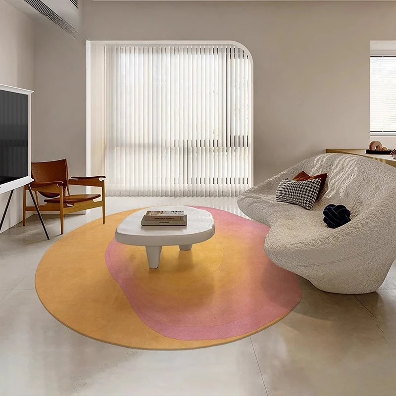 Irregular Shapes Living Room Decoration Carpet Nordic Style Rugs for Bedroom Home Fluffy Soft Rug Thicken Plush Lounge Floor Mat