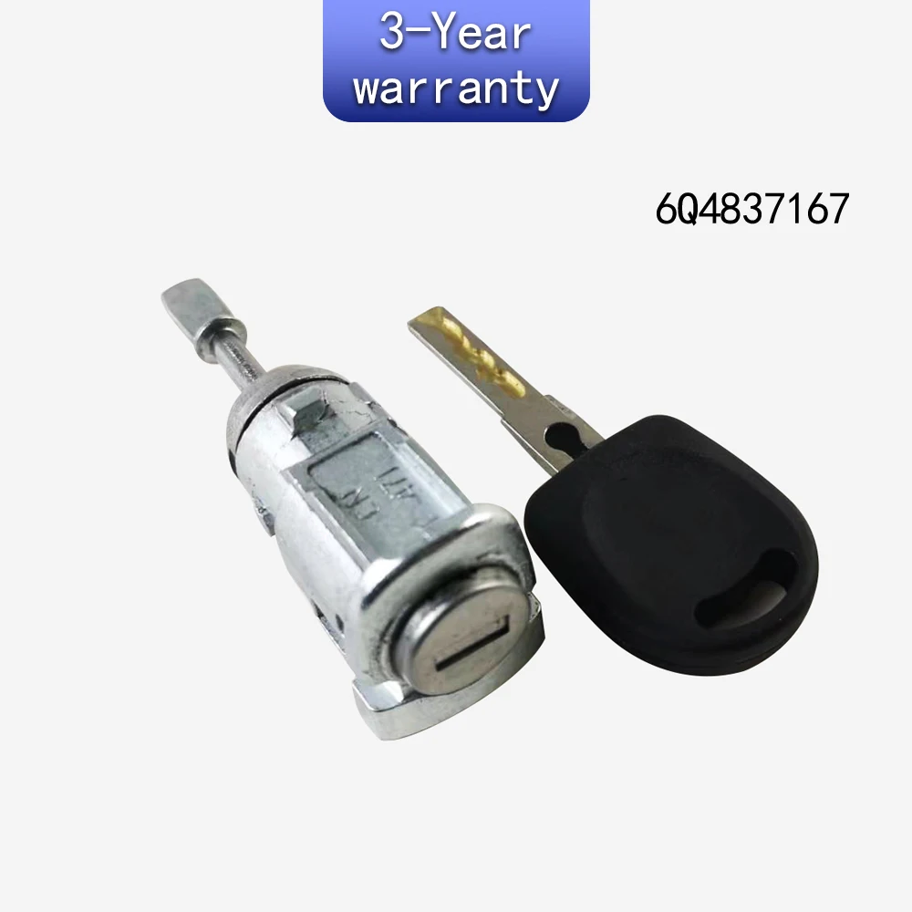 Un juego de cilindros de cerradura de puerta para VW Fox-EU Fox-Africa Polo/Derby/Vento-IND 6Q4837167 6Q4837167E