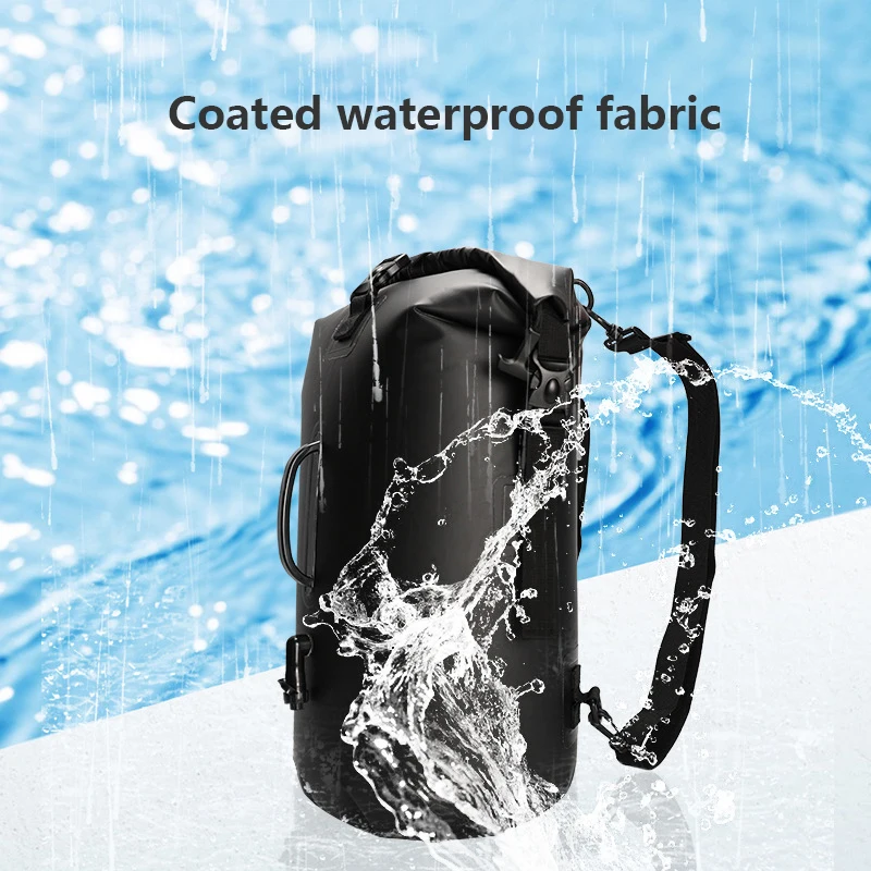 20L River Trekking Waterproof Dry PVC Backpack Outdoor Rafting Sports Duffel Equipment Drybag Hermetic Beach Swimming Bag