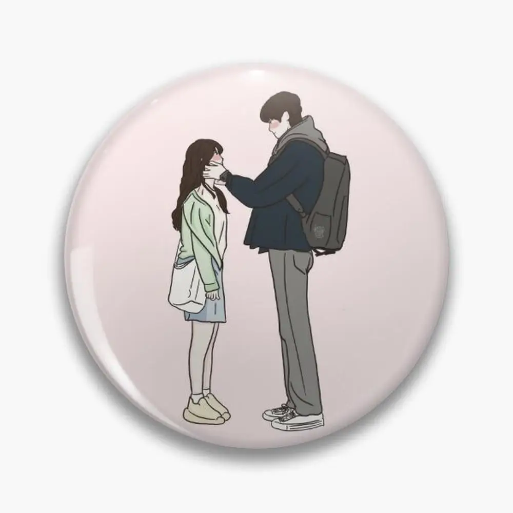 Lovely Runner Sun Jae returned to Im sol Kdrama Fanart Pin Buttons Brooches  Jewelry Accessory Customize Brooch Fashion Lapel