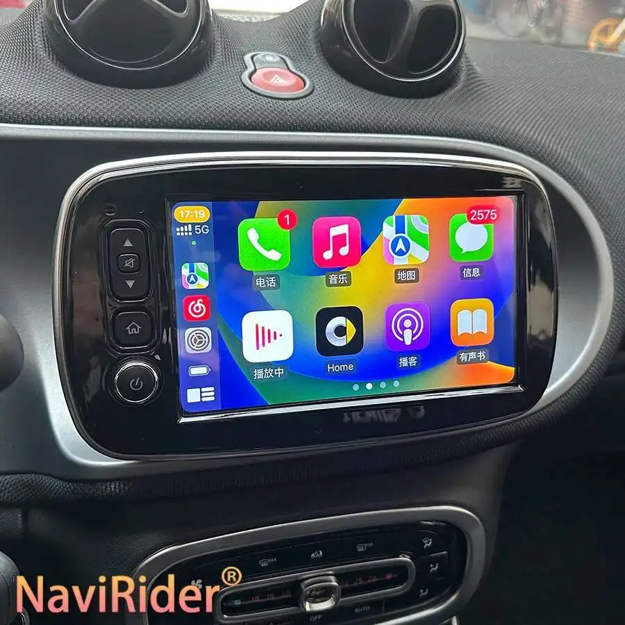 For Benz Smart 453 Fortwo 2014 - 2020 8inch Android 13 Screen Radio Car Multimedia Navigation GPS Bluetooth Android Auto Carplay