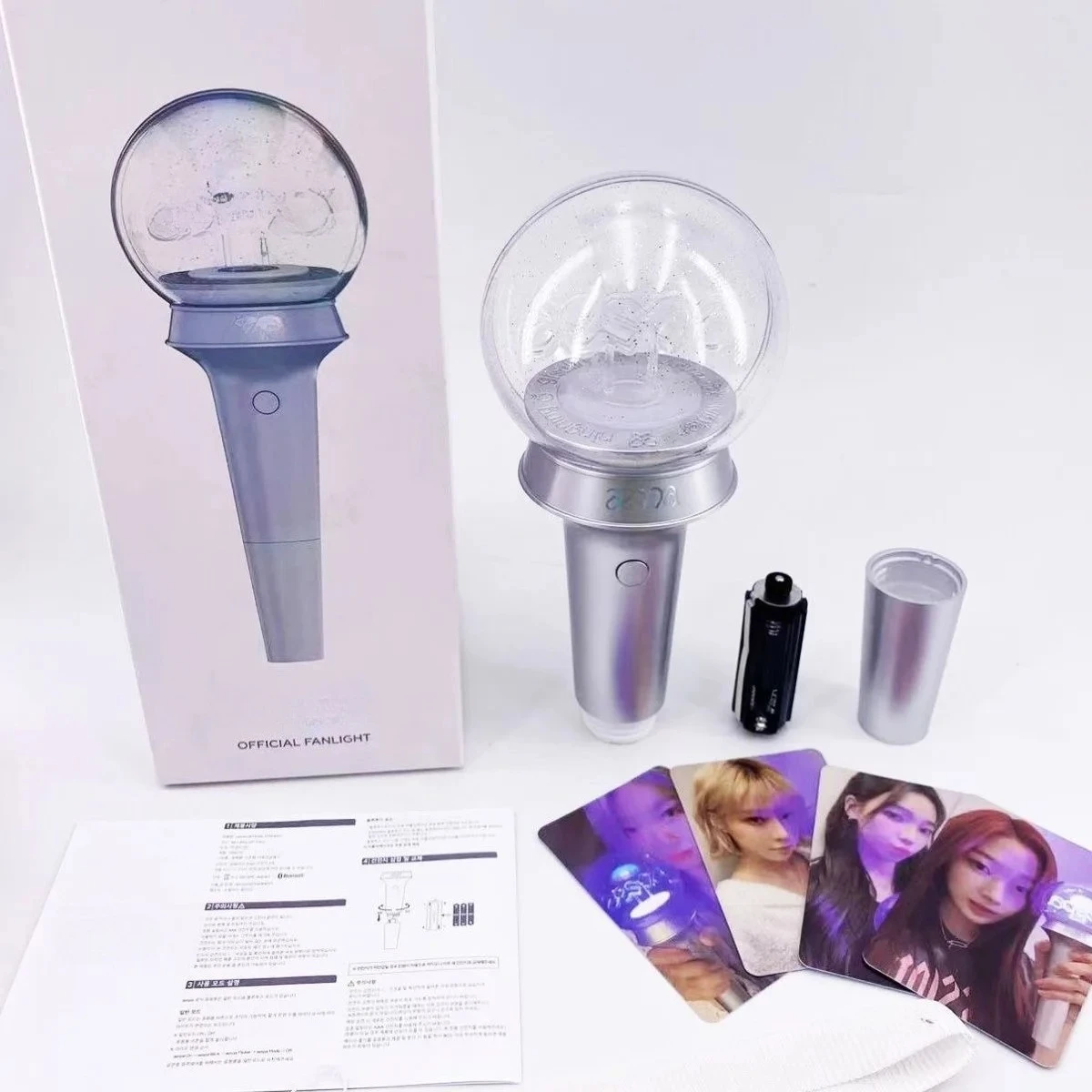

Kpop Lightstick Aespak Concert Glow Fan Meeting Светодиодный вспомогательный инструмент Light Stick Светящаяся в темноте дубинка для фанатов