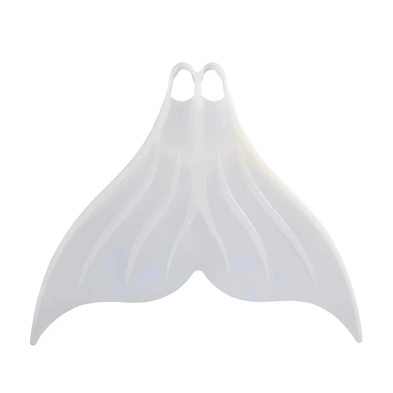 Fins Big Net Silicone White Soft Mermaid Professional Training Mermaid Course