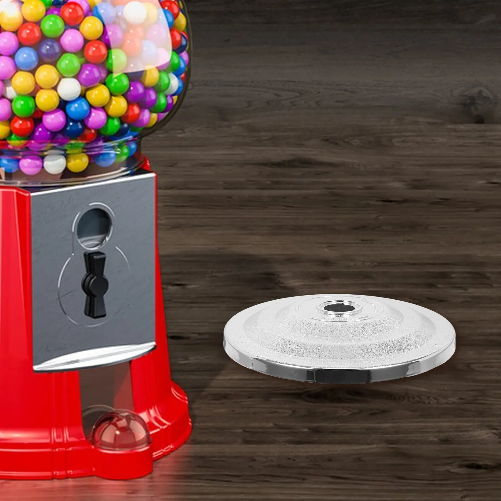 

Plastic Universal Gumball Machine Top Lid Candy Dispenser Cover Replacement Part Easy Install Vending Machine Bubble Gum