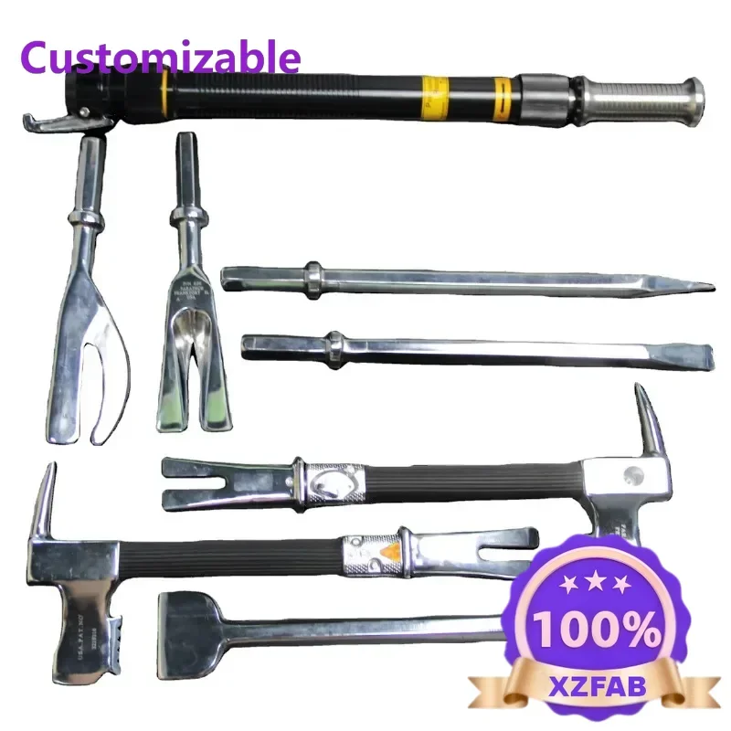 Factory Direct 2026 hammer PRT-8 light manual rescue tool set with aluminum shell for rescue chiseling
