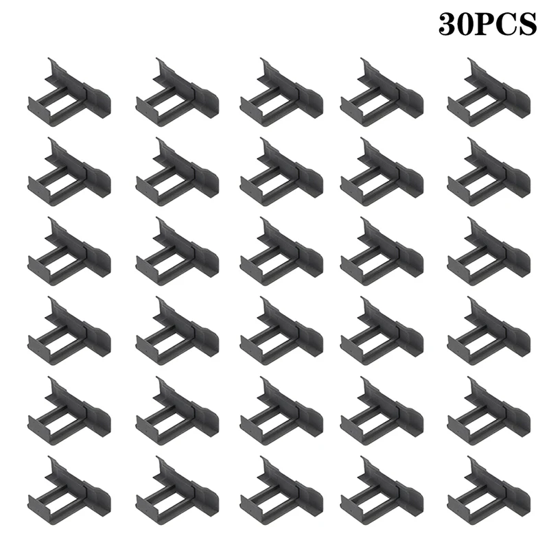 30Pcs 35/40/45/50mm Solar Panel Mud Removal Clip Water Drain Diversion Drainage Discharge Clip Photovoltaic Panel Clips