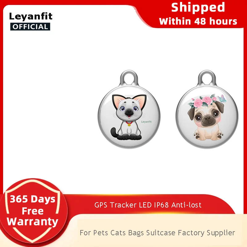 GPS Tracker LED IP68 Anti-lost For Pets Cats Bags Suitcase Factory Supply America Europe Best Selling Item 2022 Outdoor Tracking